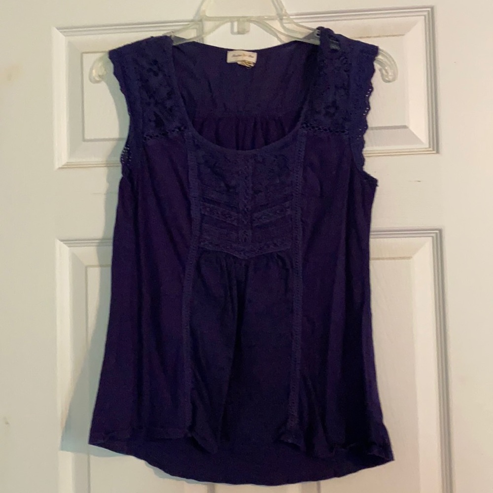 Blue summer top
